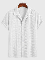 Laurent™ | Bohemian Shirt with Raised Pattern