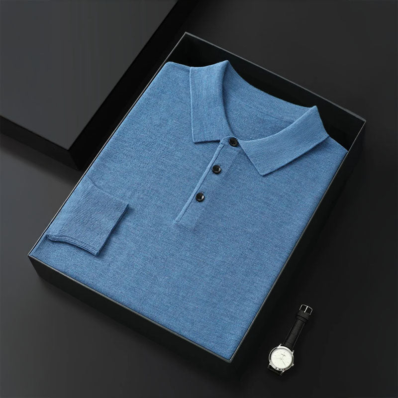 GENNARO | 100% MERINO WOOL POLO
