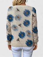 Aurélie | Elegant Sweater with Floral Pattern