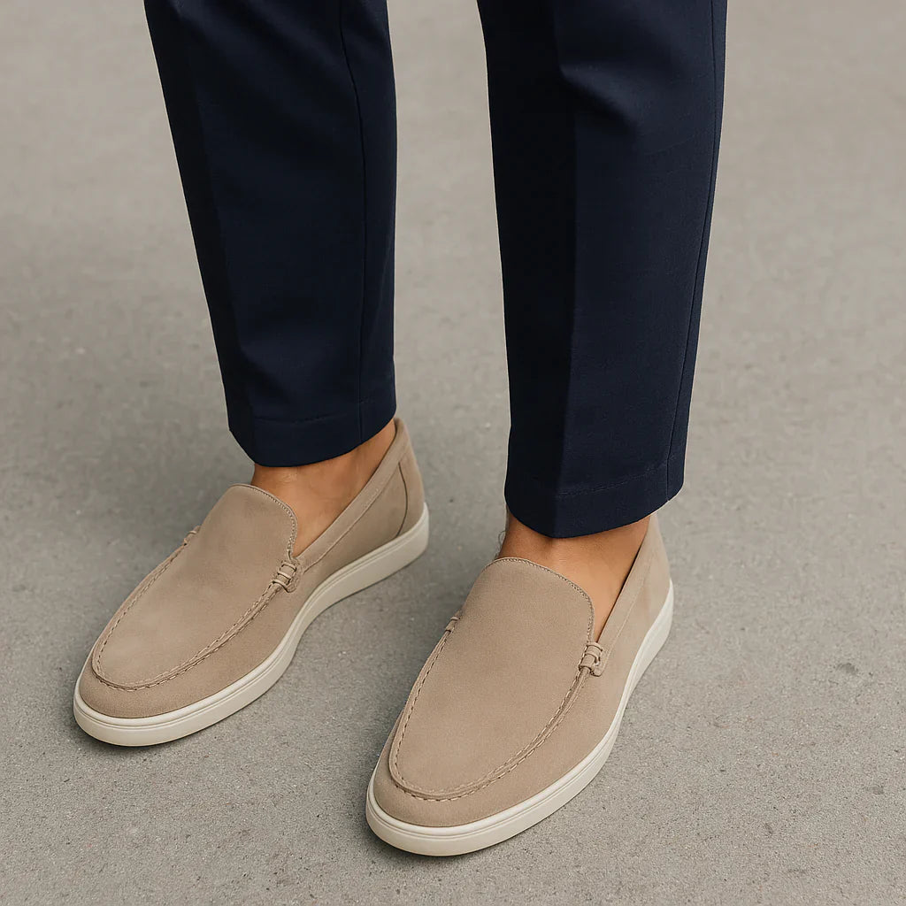 ROSSI ROMA | Elegant Suede Loafers