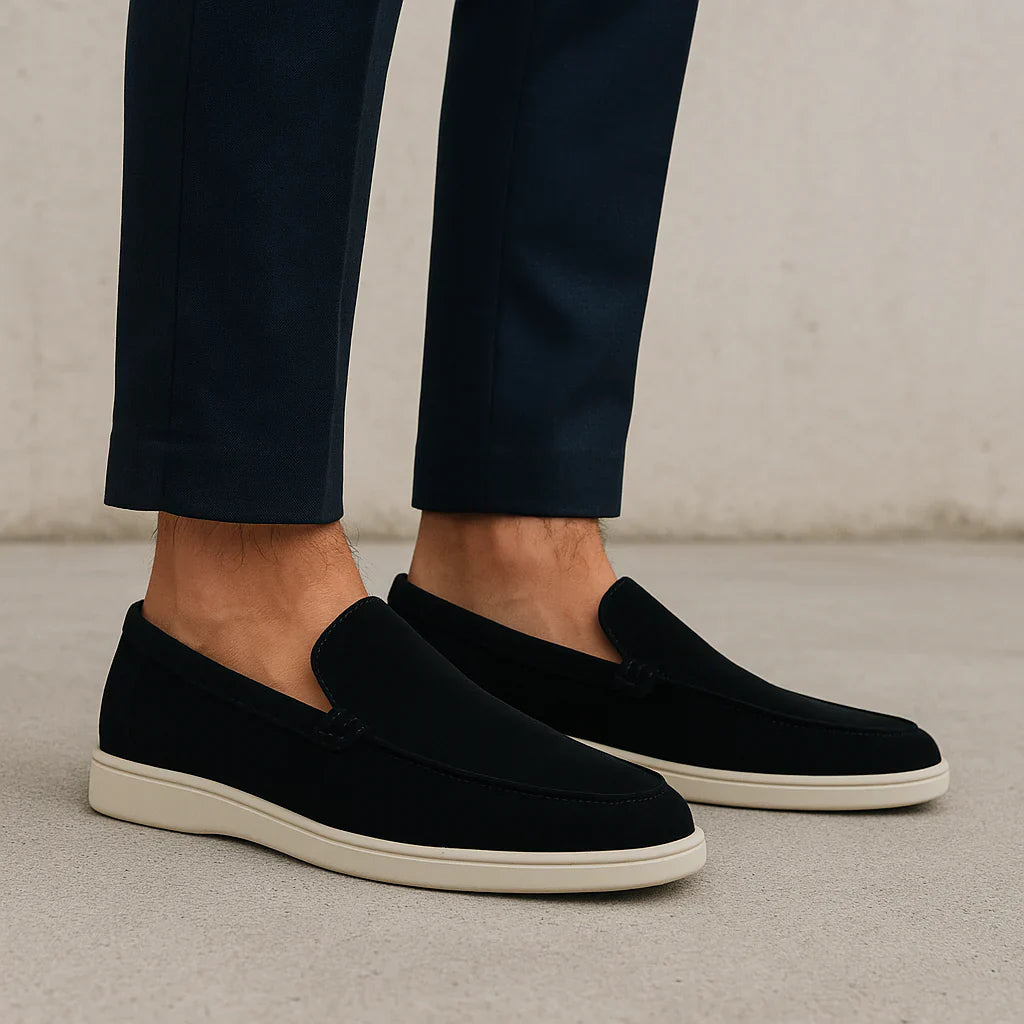 ROSSI ROMA | Elegant Suede Loafers