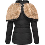 Annamarie I Puffer Jacket with Hood and Slim Fit Design