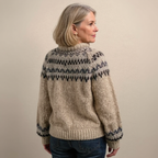 Ashley - Vintage Handcrafted Icelandic Jumper