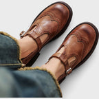 Elisa – Elegance and Comfort Leather Heel