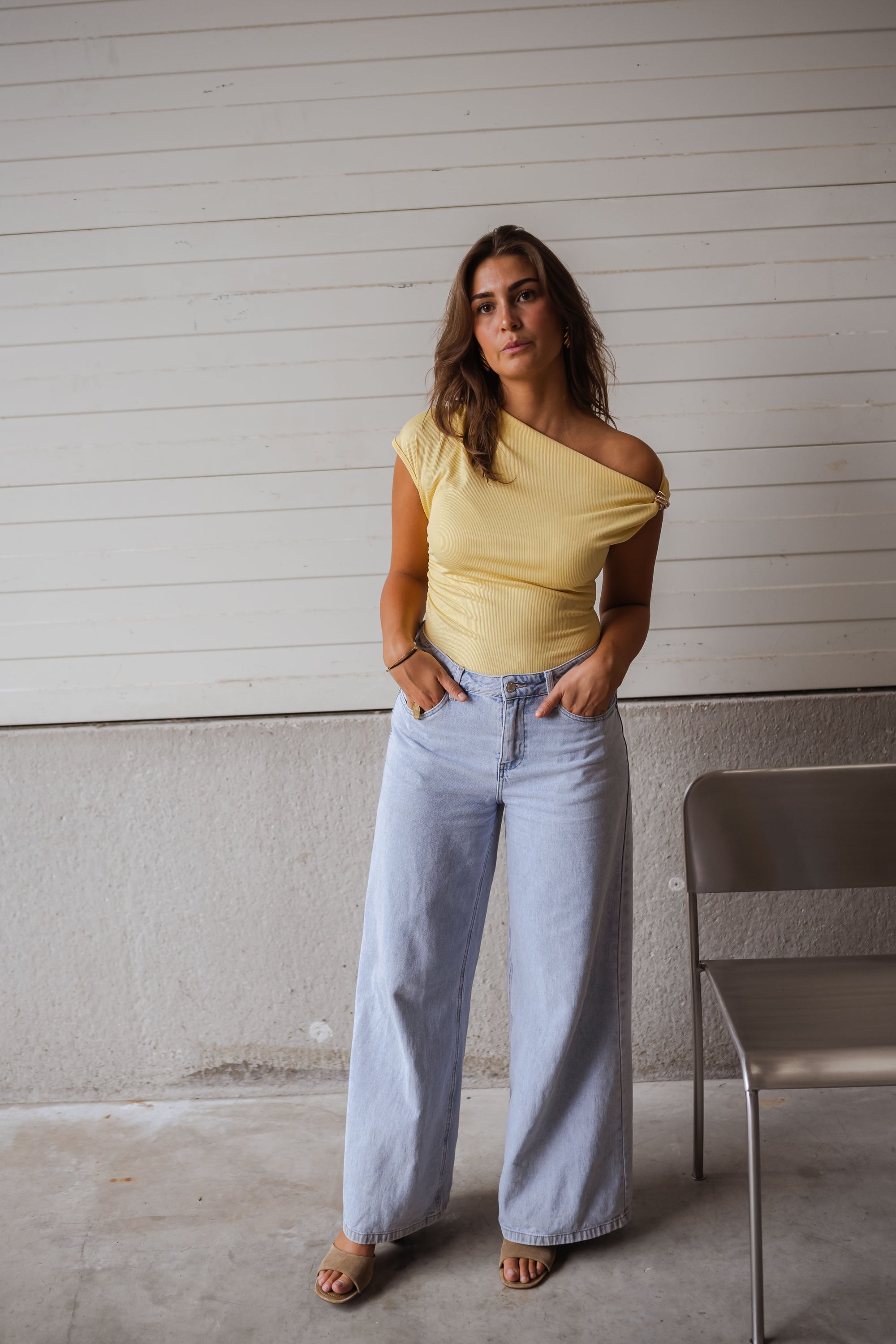 T-shirt Adao - Yellow