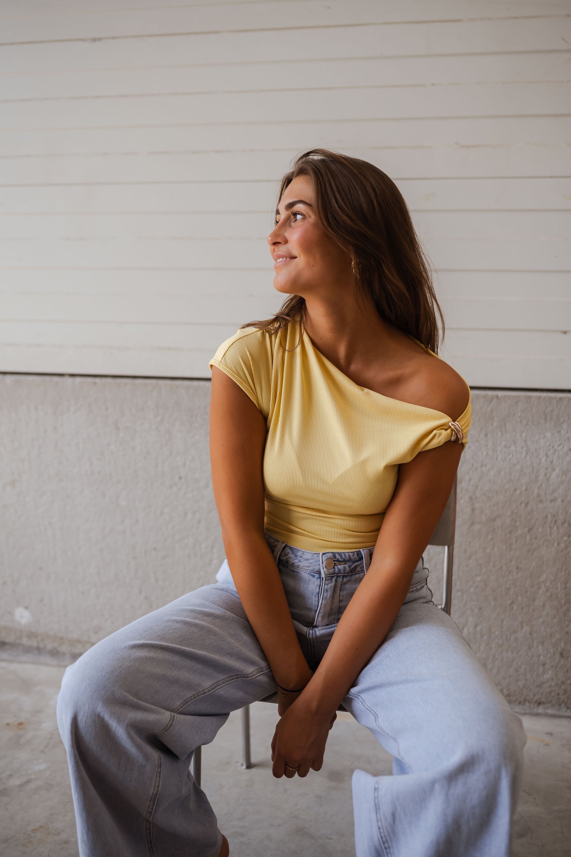 T-shirt Adao - Yellow