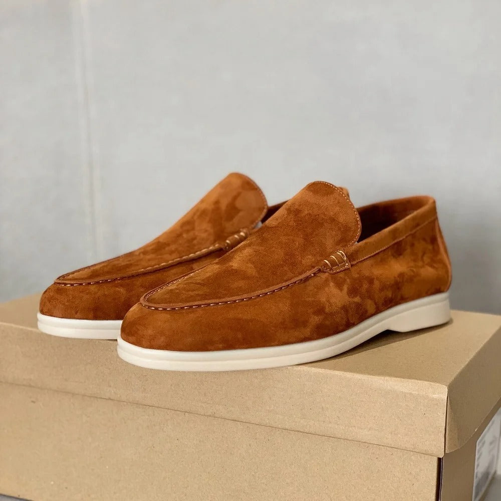 ANDREA | Wild Leather Loafers
