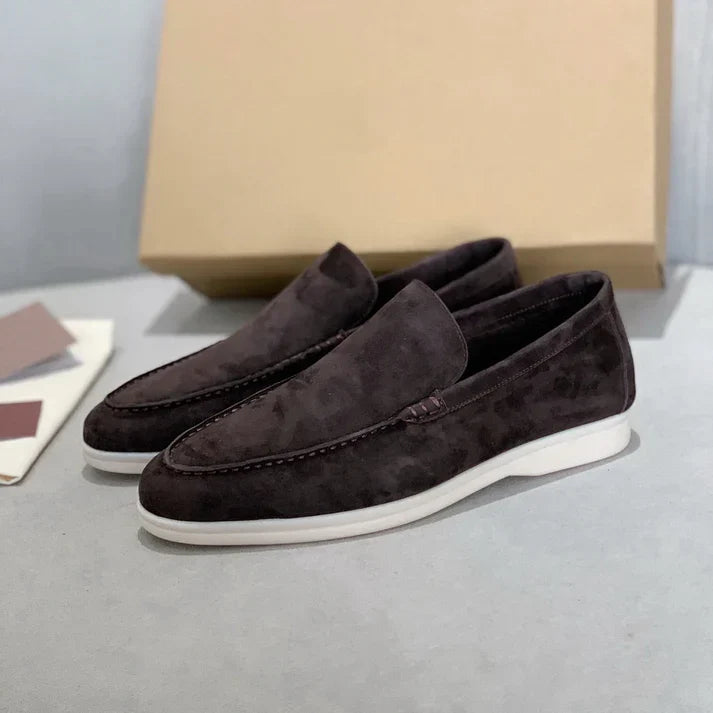 ROSSI ROMA | Elegant Suede Loafers